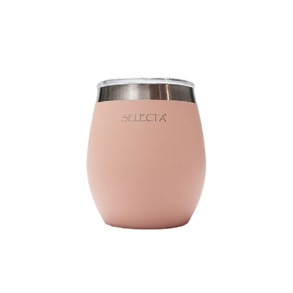MATE 240ML DOBLE PARED ROSA AQUA SELECTA