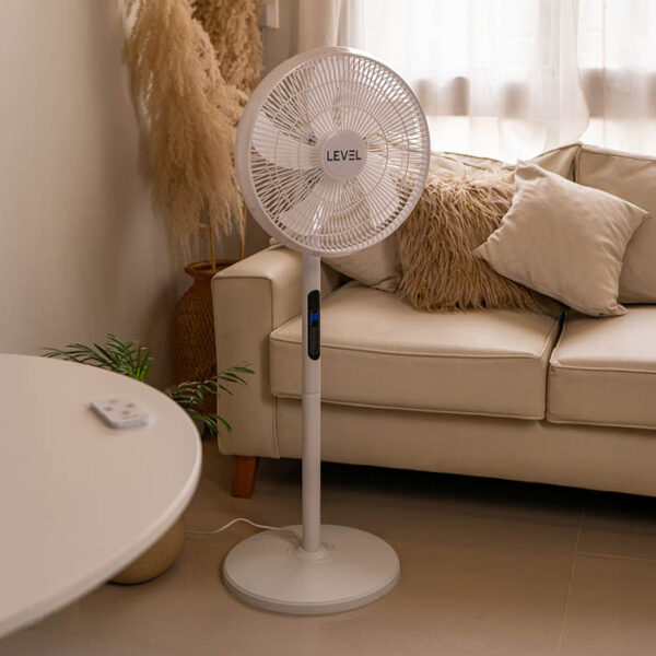 VENTILADOR DE PIE 16" 220V 5 ASPAS 8 VELOCIDADES LEVEL