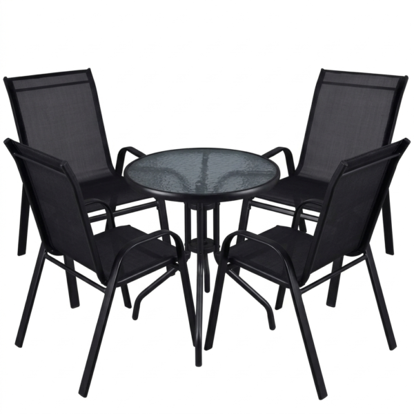 2 SILLAS PARA JUEGO DE JARDIN EM-S6021 - Imagen 2